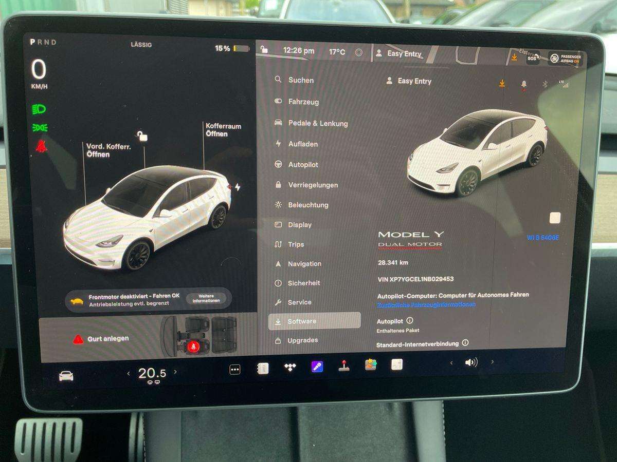 Fahrzeugbild eines TESLA Model Y