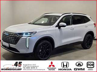 Schräge Frontansicht auf einen GWM Haval H6 , freigestellt