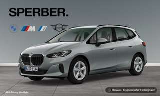 Schräge Frontansicht auf einen BMW 2er-Reihe , freigestellt