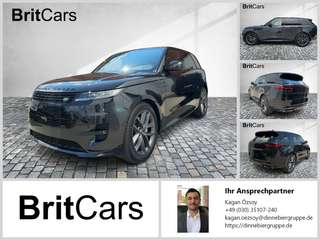 Schräge Frontansicht auf einen Land Rover Range Rover Sport , freigestellt