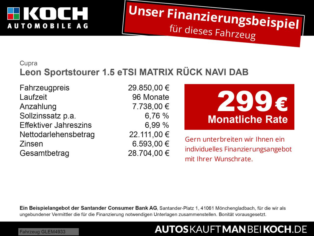 Fahrzeugbild eines CUPRA Leon
