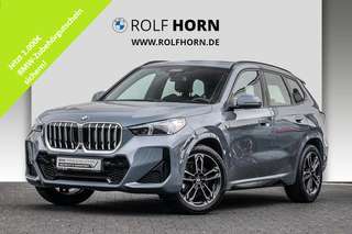 Schräge Frontansicht auf einen BMW X1 , freigestellt