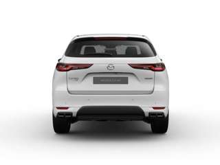 Schräge Frontansicht auf einen Mazda CX-60 , freigestellt