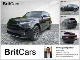Schräge Frontansicht auf einen Land Rover Range Rover Sport , freigestellt