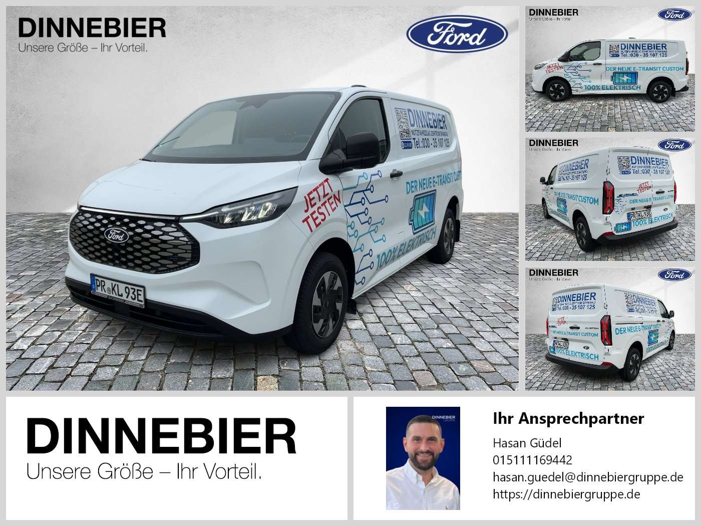 Fahrzeugbild eines Ford Transit Custom