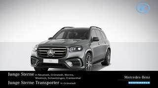 Schräge Frontansicht auf einen Mercedes-Benz GLS , freigestellt