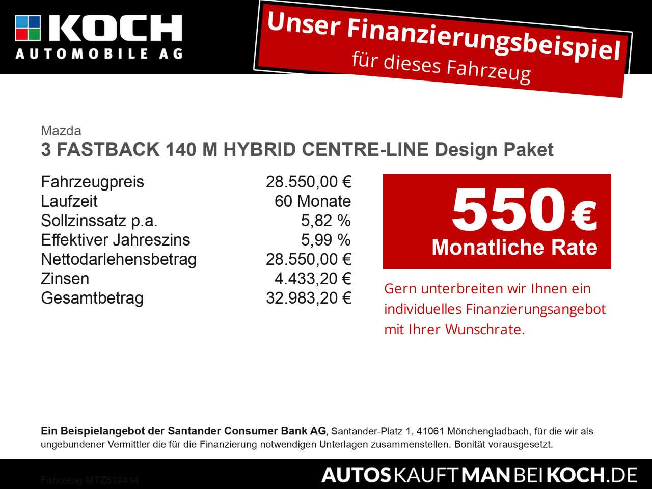 Fahrzeugbild eines Mazda Mazda3