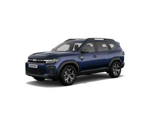 Schräge Frontansicht auf einen Dacia Bigster , freigestellt