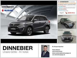 Schräge Frontansicht auf einen Suzuki Vitara , freigestellt