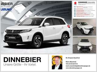 Schräge Frontansicht auf einen Suzuki Vitara , freigestellt
