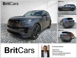 Schräge Frontansicht auf einen Land Rover Range Rover Sport , freigestellt