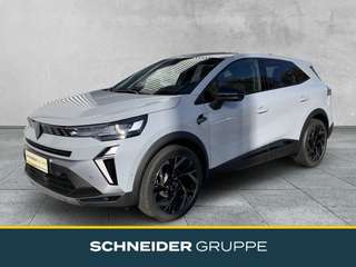 Schräge Frontansicht auf einen Renault Symbioz , freigestellt