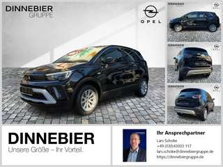 Schräge Frontansicht auf einen Opel Crossland X , freigestellt