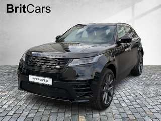 Schräge Frontansicht auf einen Land Rover Range Rover Velar , freigestellt