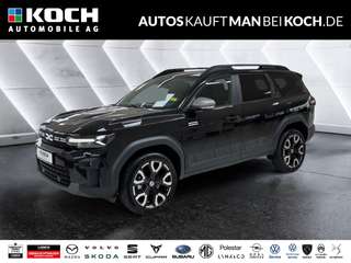 Schräge Frontansicht auf einen Dacia Bigster , freigestellt