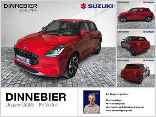 Schräge Frontansicht auf einen Suzuki Swift , freigestellt