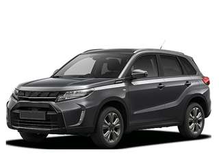 Schräge Frontansicht auf einen Suzuki Vitara , freigestellt