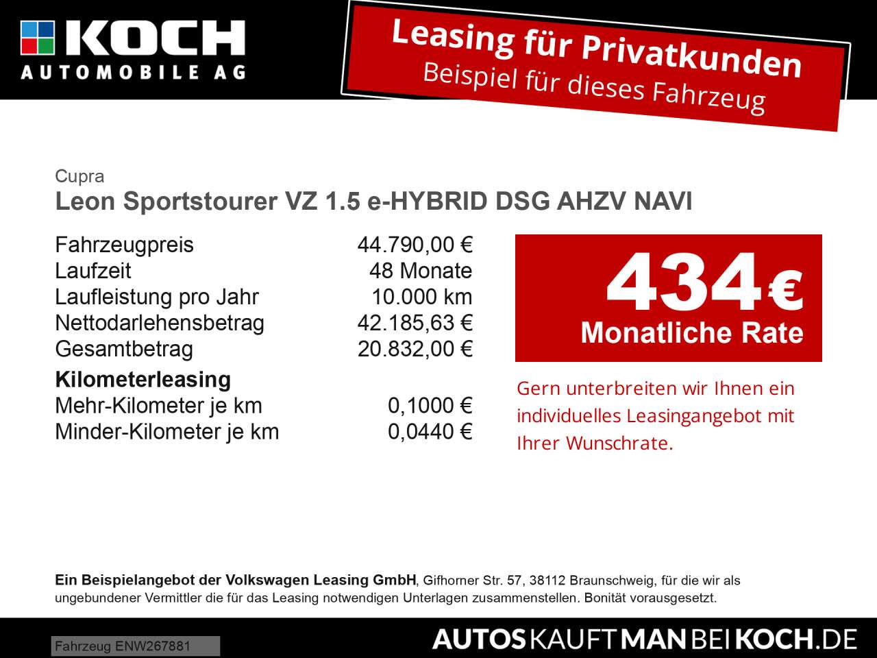 Fahrzeugbild eines CUPRA Leon