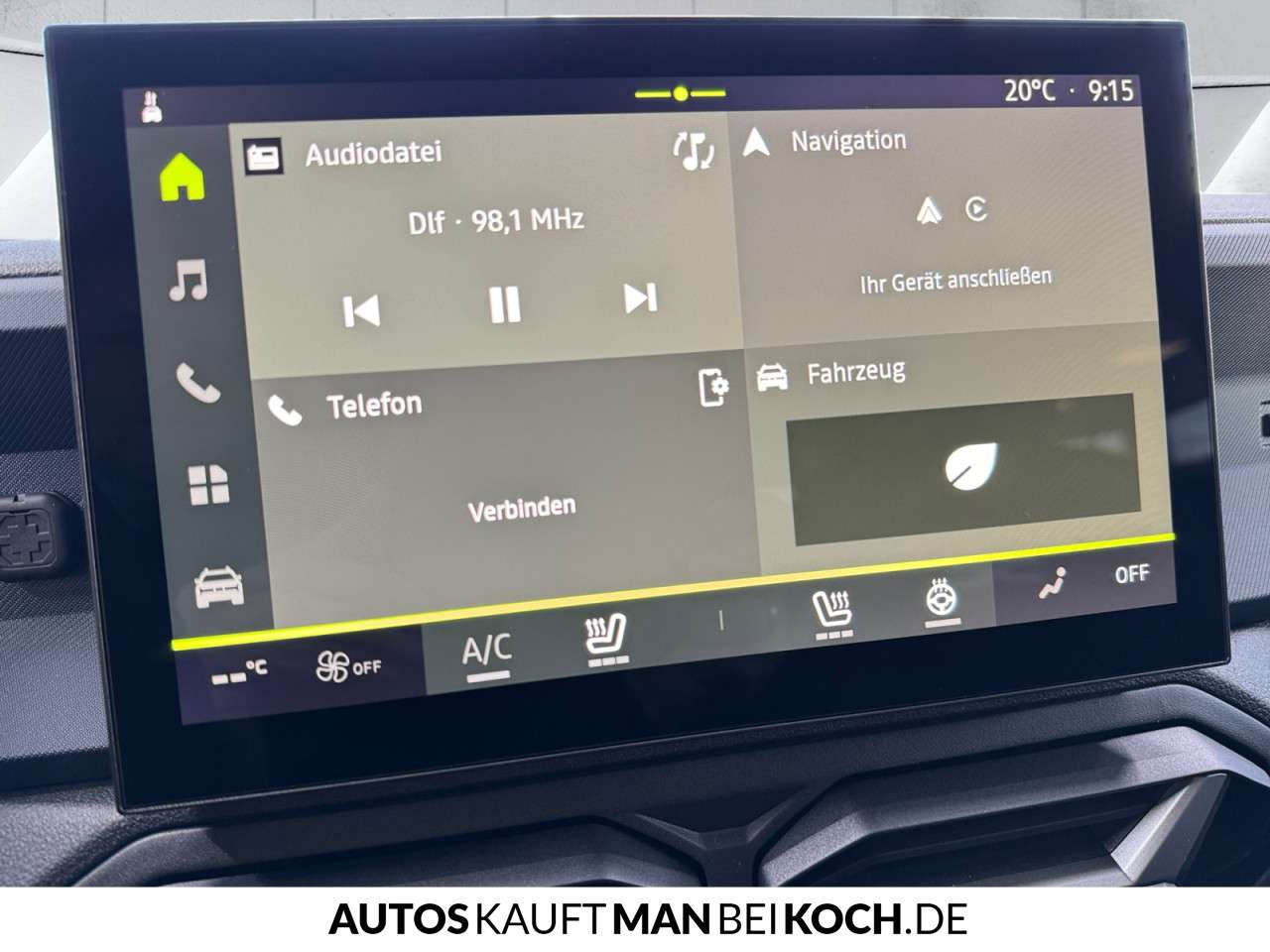 Fahrzeugbild eines Dacia Duster