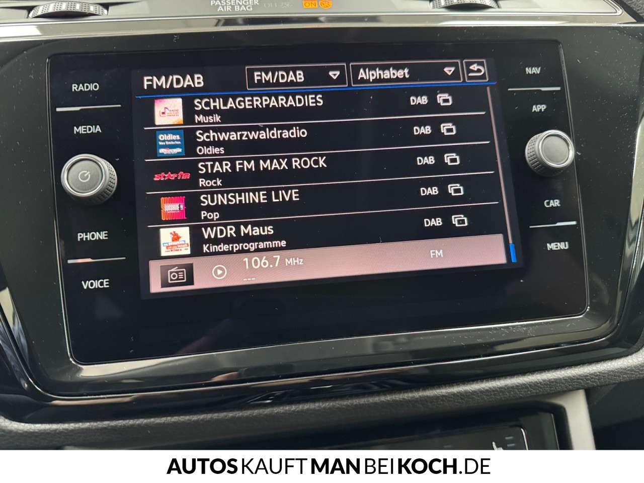 Fahrzeugbild eines Volkswagen Touran