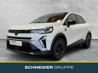 Schräge Frontansicht auf einen Renault Symbioz , freigestellt