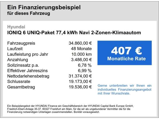 Fahrzeugbild eines Hyundai IONIQ 6