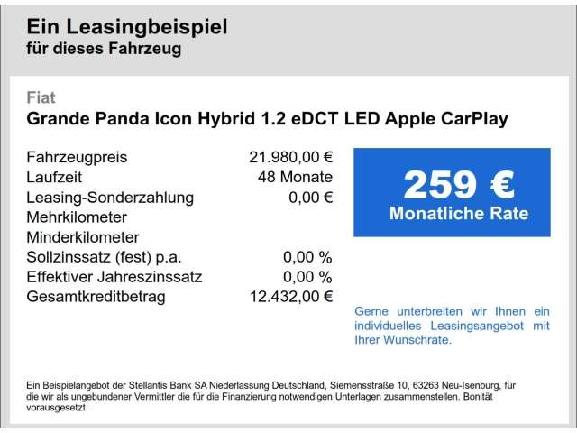 Fahrzeugbild eines Fiat Grande Panda