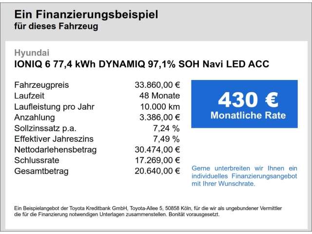 Fahrzeugbild eines Hyundai IONIQ 6