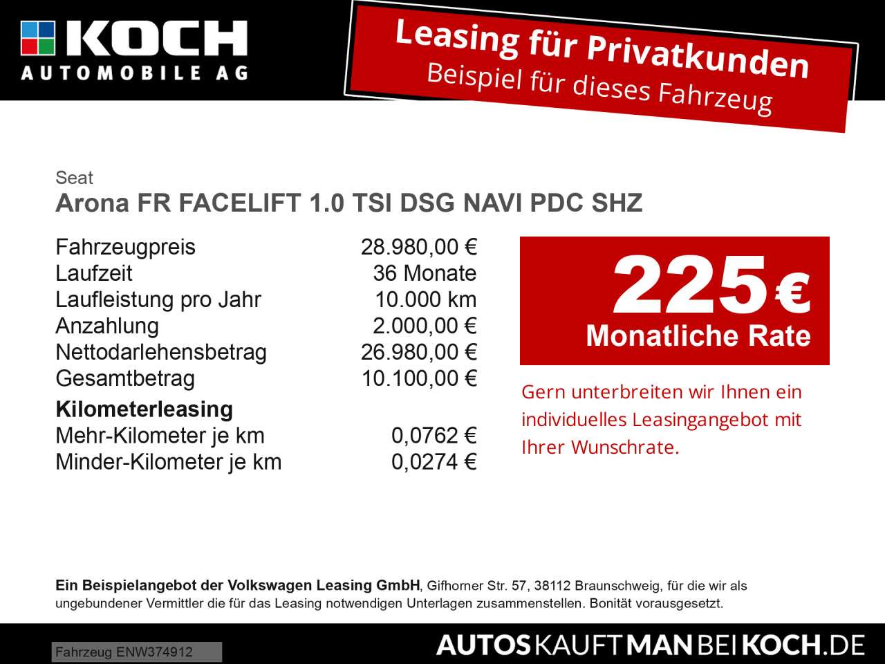 Fahrzeugbild eines SEAT Arona