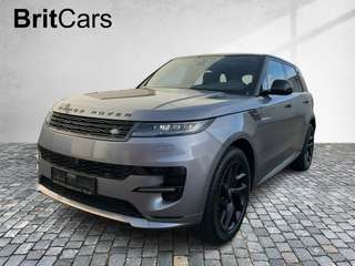 Schräge Frontansicht auf einen Land Rover Range Rover Sport , freigestellt