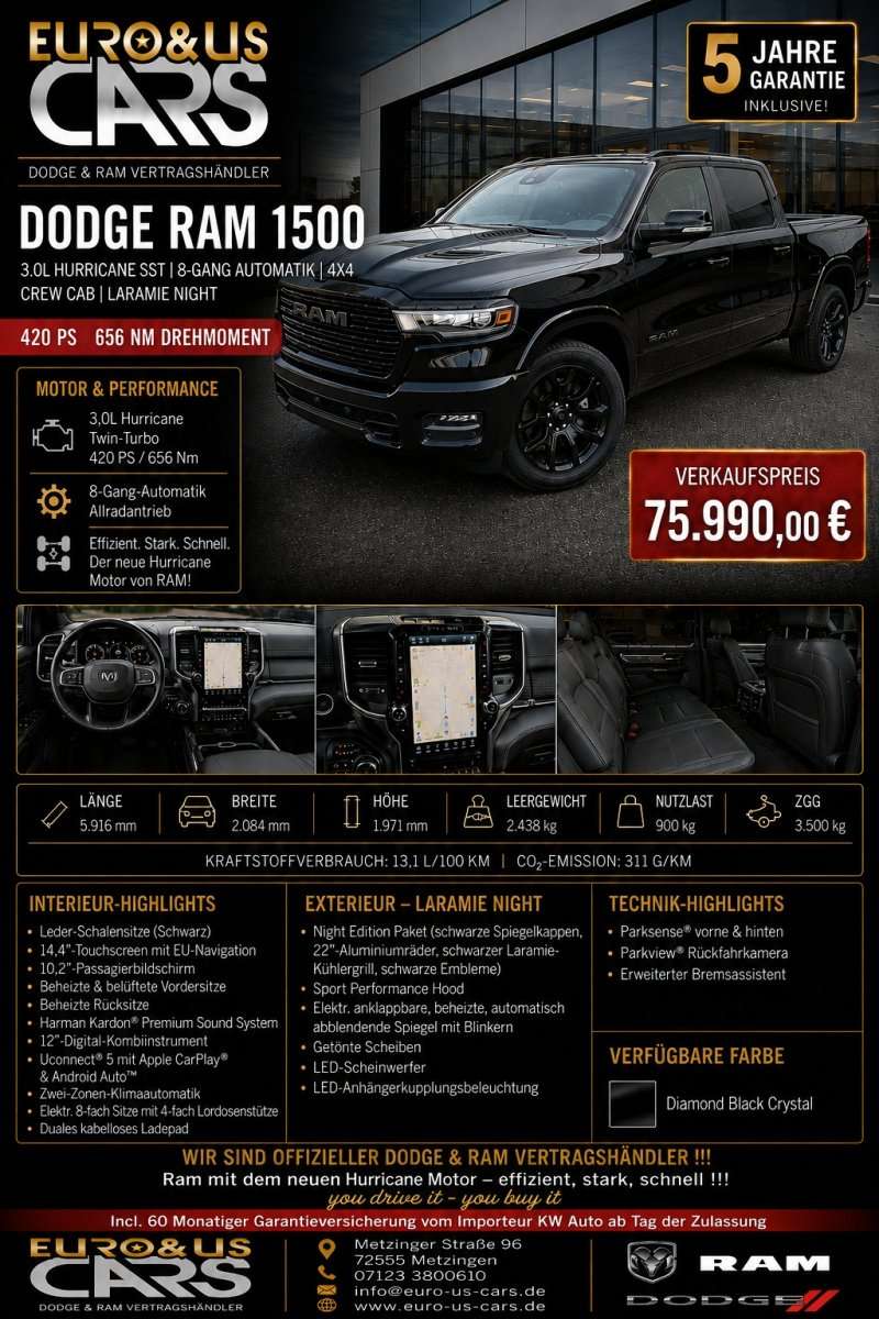 Fahrzeugbild eines Dodge RAM
