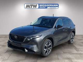 Schräge Frontansicht auf einen Mazda CX-5 , freigestellt
