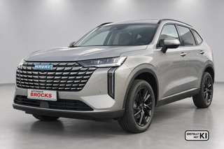 Schräge Frontansicht auf einen GWM Haval H6 , freigestellt