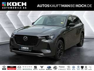 Schräge Frontansicht auf einen Mazda CX-60 , freigestellt
