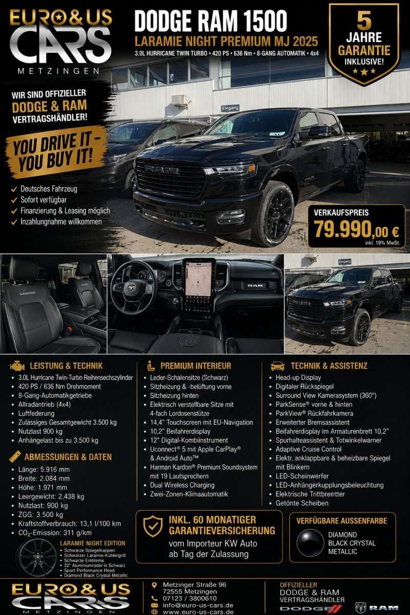 Fahrzeugbild eines Dodge RAM
