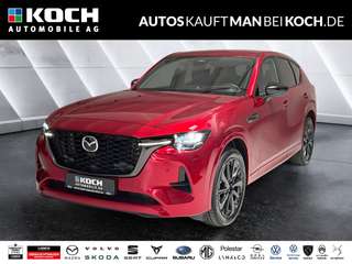 Schräge Frontansicht auf einen Mazda CX-60 , freigestellt