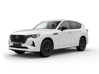 Schräge Frontansicht auf einen Mazda CX-60 , freigestellt