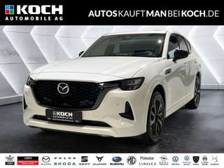 Schräge Frontansicht auf einen Mazda CX-60 , freigestellt