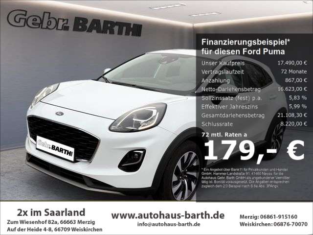 Fahrzeugbild eines Ford Puma