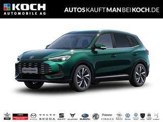 Schräge Frontansicht auf einen MG ZS , freigestellt