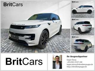 Schräge Frontansicht auf einen Land Rover Range Rover Sport , freigestellt