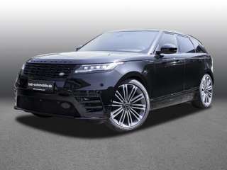 Schräge Frontansicht auf einen Land Rover Range Rover Velar , freigestellt
