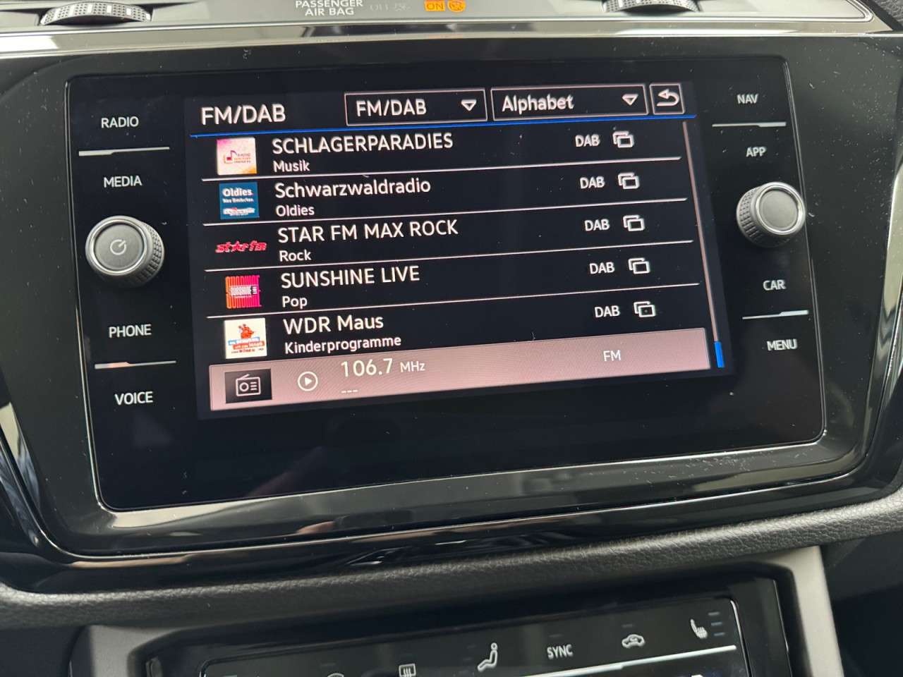 Fahrzeugbild eines Volkswagen Touran