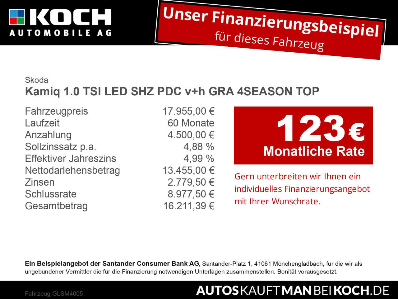 Fahrzeugbild eines Skoda Kamiq