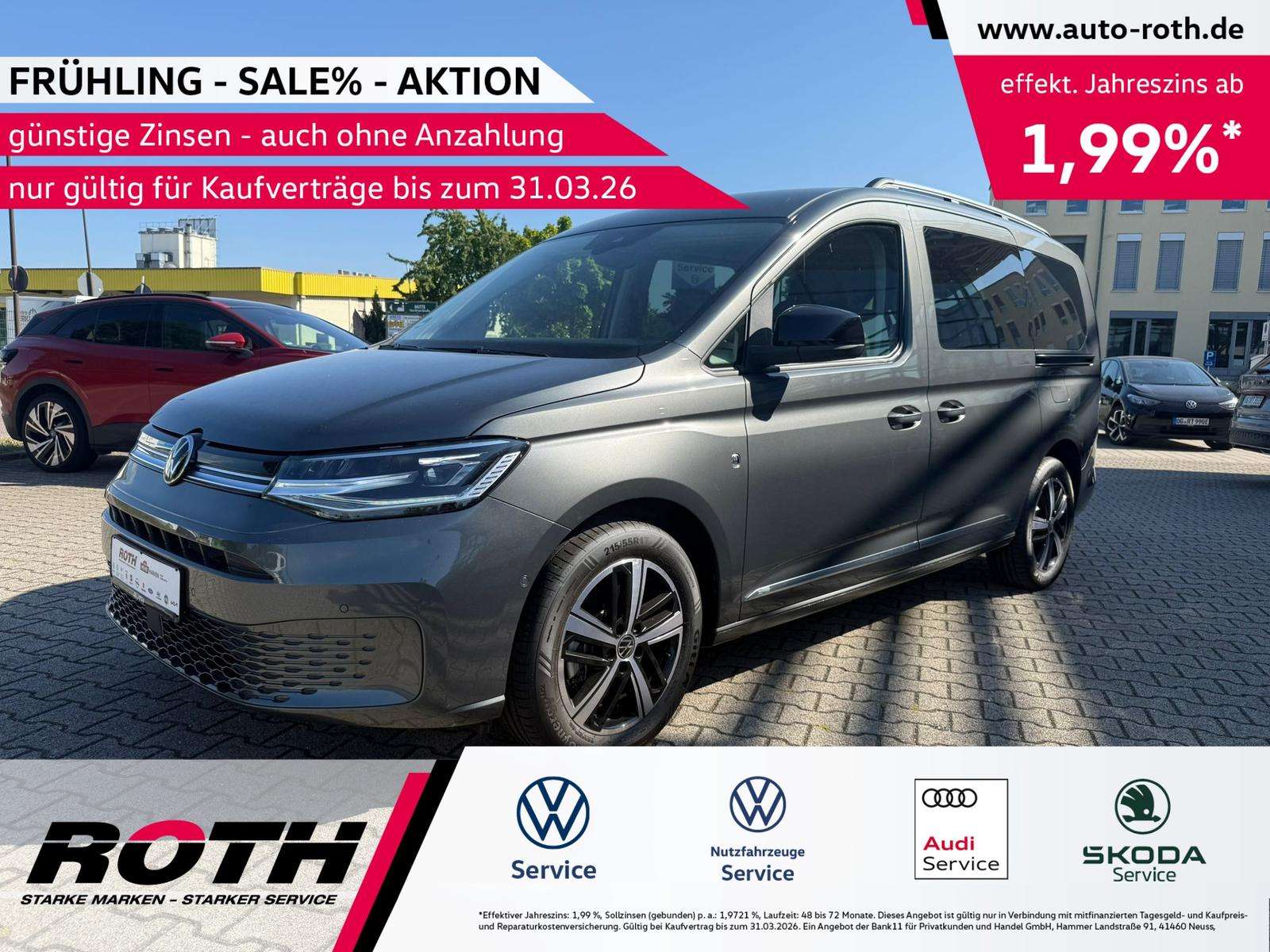 Fahrzeugbild eines Volkswagen Caddy