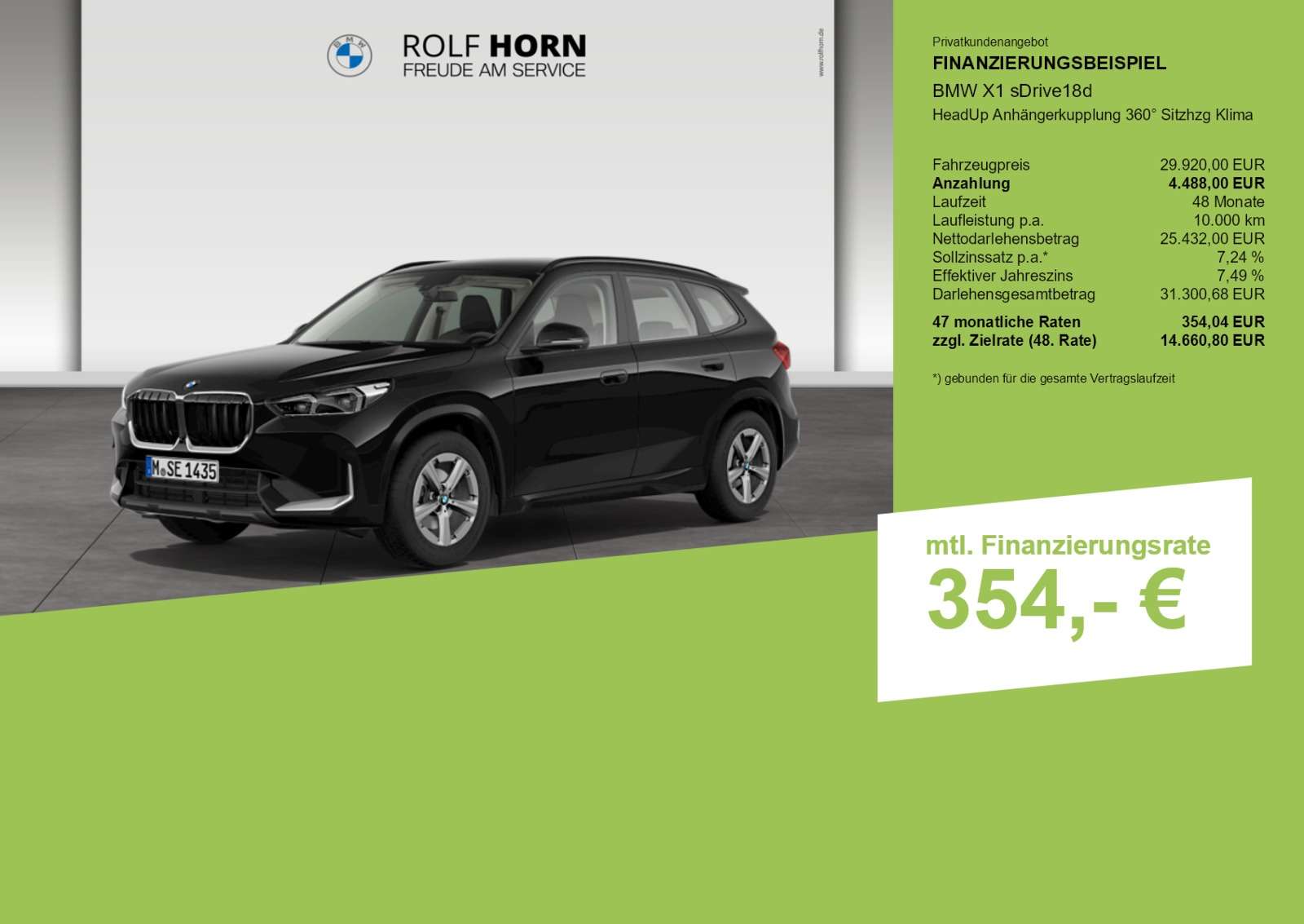 Fahrzeugbild eines BMW X1