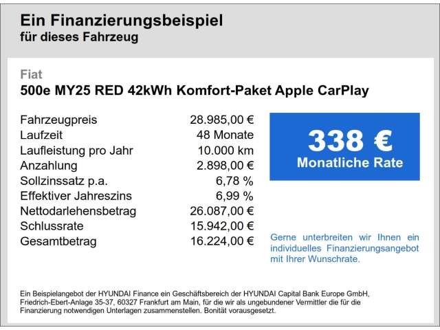 Fahrzeugbild eines Fiat 500