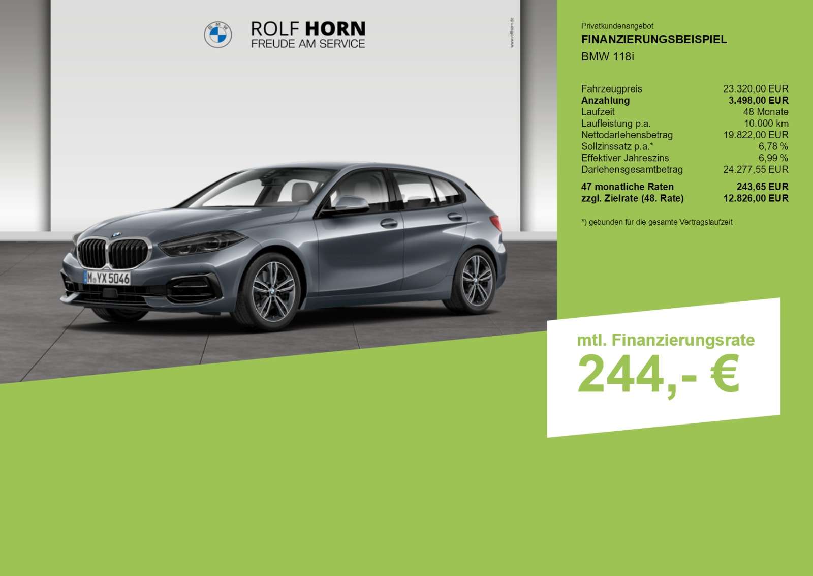 Fahrzeugbild eines BMW 1er-Reihe