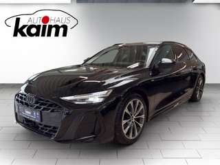 Schräge Frontansicht auf einen Audi A6 , freigestellt