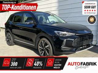Schräge Frontansicht auf einen MG ZS , freigestellt